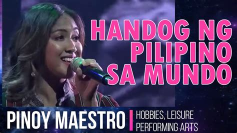 Singers of handog ng pilipino sa mundo